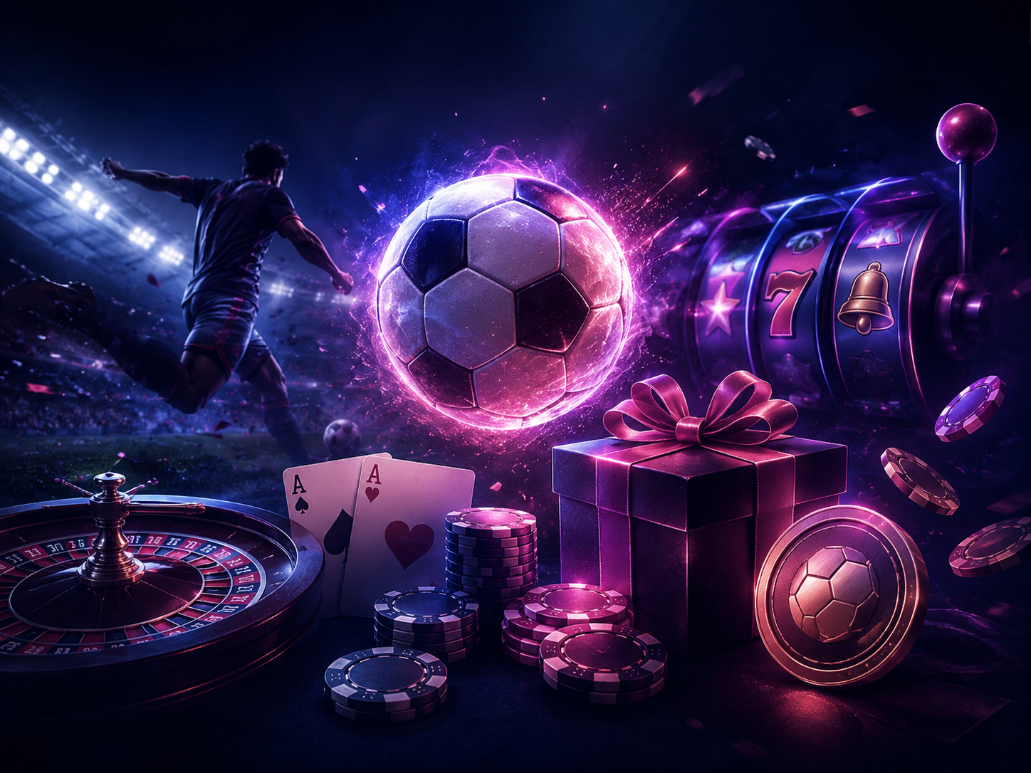 Player-ready Nepal hero visual with sports and casino energy.